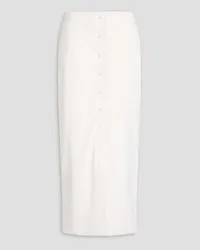 Acne Studios Leather maxi skirt - White White