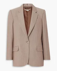 Stella McCartney Oversized wool-blend blazer - Brown Brown