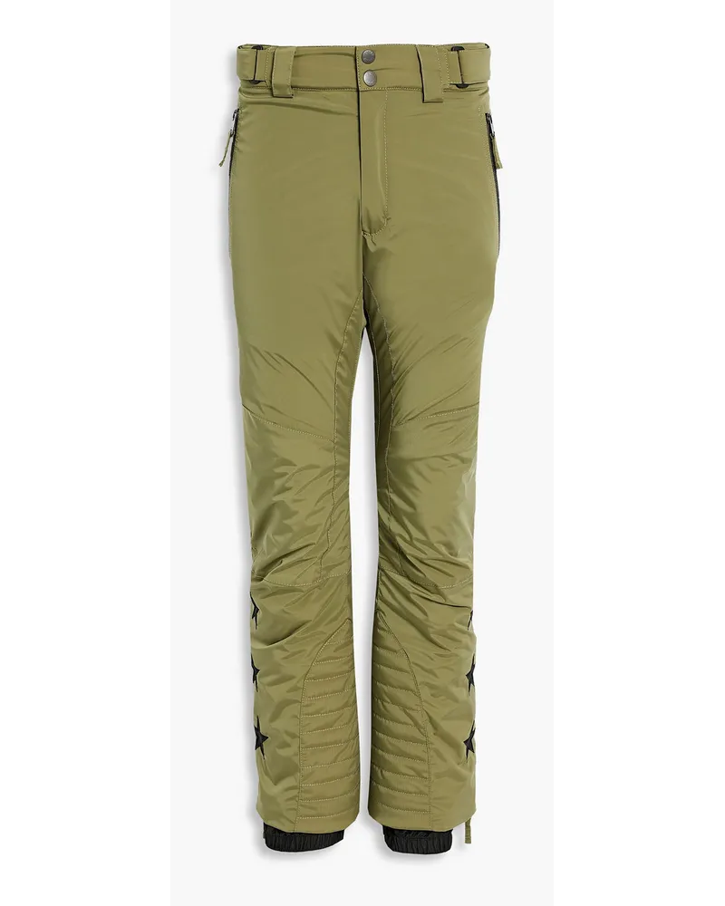 Quilted ski pants - Green