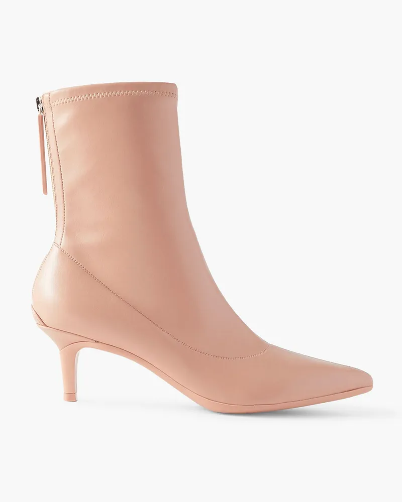 Gianvito Rossi 55 faux leather sock boots - Pink Pink