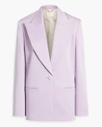 Magda Butrym Lyocell-blend sateen blazer - Purple Purple