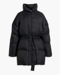 IRO Querra convertible quilted shell down jacket - Black Black