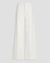 Rag & Bone Sofie stretch-crepe wide-leg pants - White White