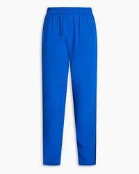 RED Valentino Stretch-crepe tapered pants - Blue Blue