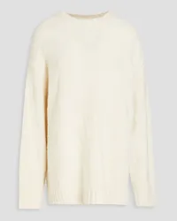 Loulou Studio Oversized waffle-knit cashmere sweater - White White