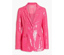 Alice Olivia - Macey sequined woven blazer - Pink