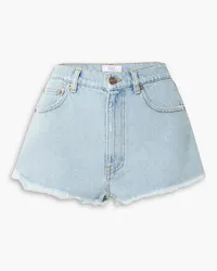 ERL Frayed denim shorts - Blue Blue