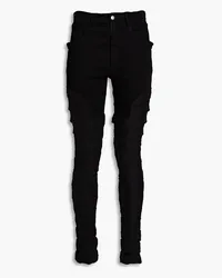 Rick Owens Cutout high-rise skinny jeans - Black Black