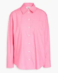 Claudie Pierlot Cotton-poplin shirt - Pink Pink