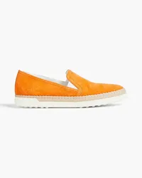 TOD'S Suede espadrilles - Orange Orange