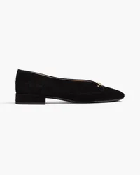 Sam Edelman Embellished suede flats - Black Black