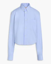 Marni Cotton-poplin shirt - Blue Blue