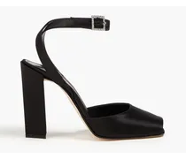 Satin sandals - Black