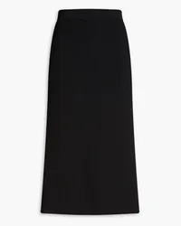 Zimmermann Ribbed-knit midi skirt - Black Black