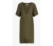 Ellen linen mini dress - Green