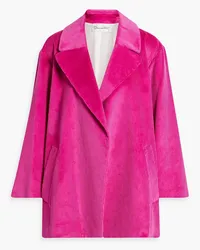 Oscar de la Renta Cotton-corduroy blazer - Pink Pink