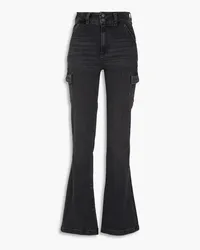 Paige Dion mid-rise flared jeans - Black Black