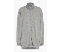 Plomer mélange cotton-blend sweatshirt - Gray