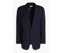 Wool-twill suit jacket - Blue