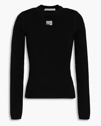 Alexander Wang Printed jersey top - Black Black