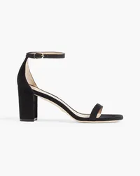 Stuart Weitzman Suede sandals - Black Black