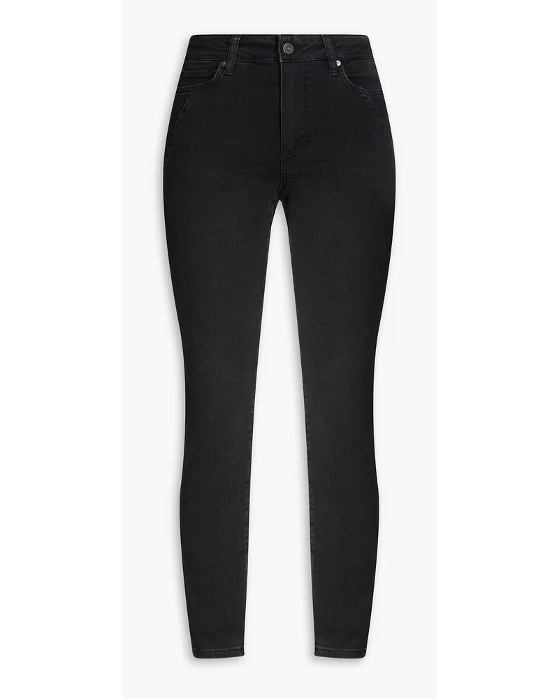 Paige Low-rise skinny jeans - Black Black