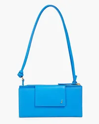 Jacquemus Le Pichoto leather shoulder bag - Blue Blue