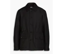 Griffin padded cotton-blend jacket - Black