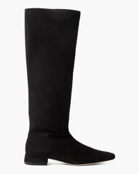 STAUD Olga suede knee boots - Black Black