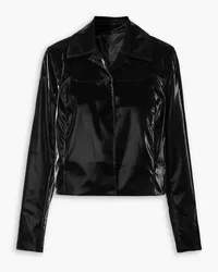 McQ Vinyl jacket - Black Black