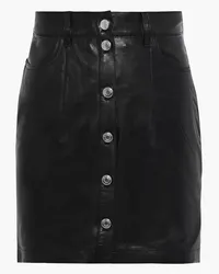 IRO Igonia leather mini skirt - Black Black