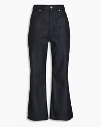 Jil Sander Cropped high-rise flared jeans - Blue Blue