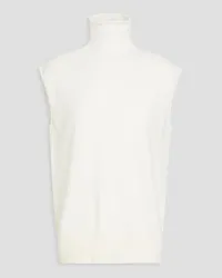 Autumn Cashmere Cashmere turtleneck top - White White