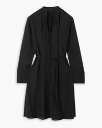 Joseph Dartmouth belted poplin midi shirt dress - Black Black