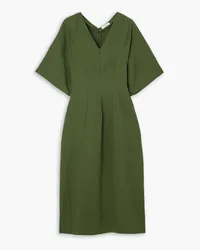 Vince TENCEL Lyocell-blend midi dress - Green Green