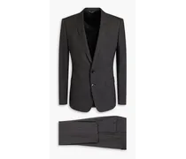 Stretch-wool suit jacket - Gray