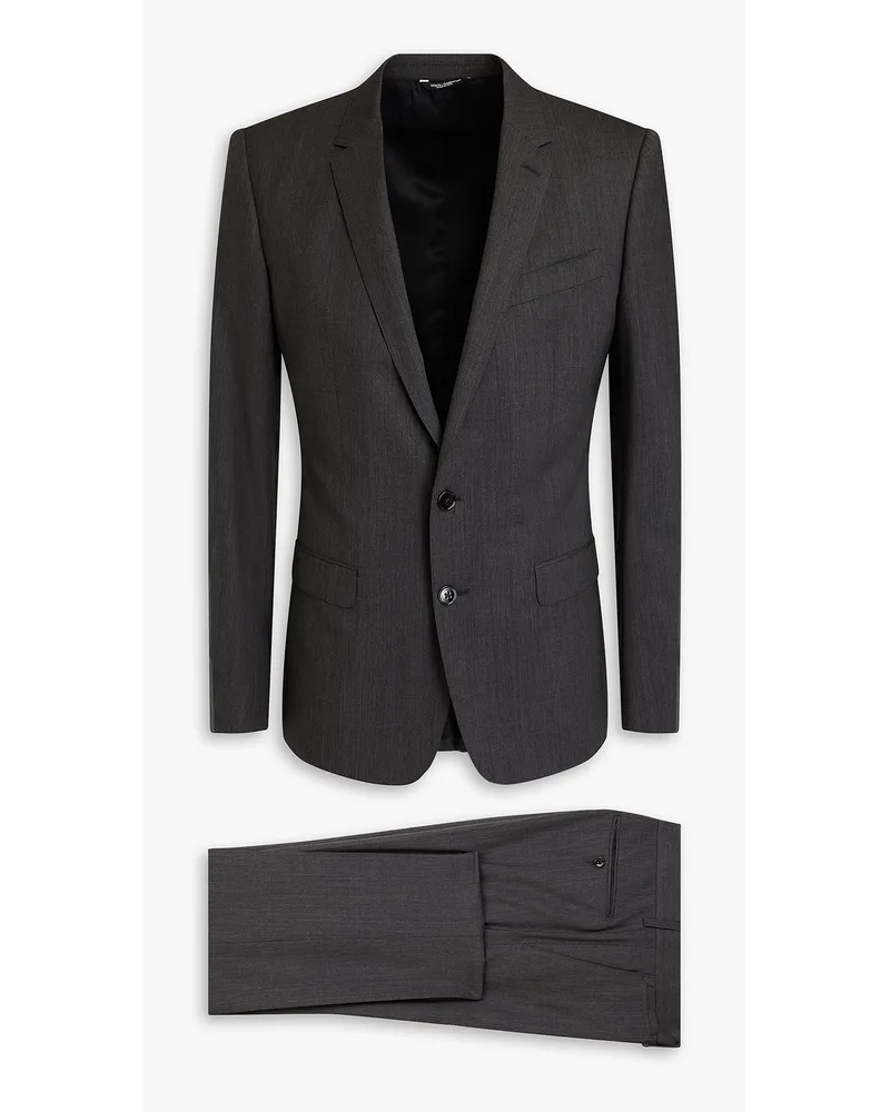 Dolce & Gabbana Stretch-wool suit jacket - Gray Gray