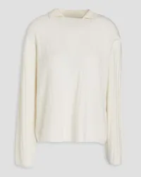 NAADAM Ribbed cashmere sweater - White White