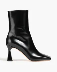 WANDLER Glossed-leather ankle boots - Black Black