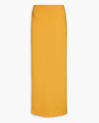 Jacquemus La Jupe Pina stretch-wool maxi skirt - Yellow Yellow