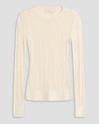 Zimmermann Crochet-knit sweater - White White