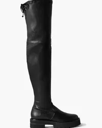 Stuart Weitzman Stretch-leather over-the-knee boots - Black Black