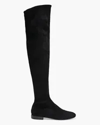 Gianvito Rossi Suede over-the-knee boots - Black Black