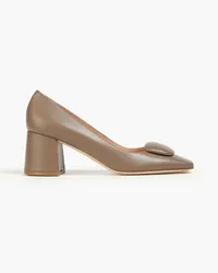 Rupert Sanderson Naxos embellished leather pumps - Neutral Neutral