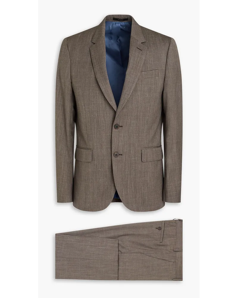 Paul Smith Fit 2 cotton-blend suit - Neutral Neutral