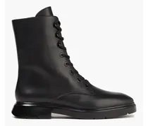 Mckenzee leather combat boots - Black