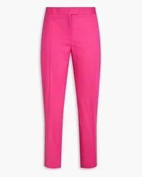 Philosophy Di Lorenzo Serafini Stretch-wool straight-leg pants - Pink Pink