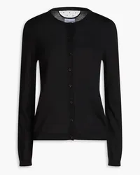 RED Valentino Wool, silk and cashmere-blend cardigan - Black Black