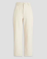 Alex Mill High-rise straight-leg jeans - White White