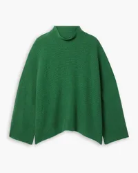 Suzie Kondi Fotini ribbed cashmere sweater - Green Green